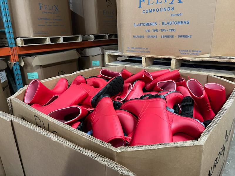 Soft pvc shoe grade
